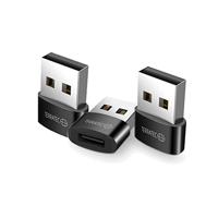 TERRATEC C20 USB C-bus naar USB-stekker adapter (3-pack), USB C naar USB 3.0 adapter, compatibel met AirPods 3, iPad Mini 6/iPad Air 4, iPhone 13/12 Pro Max, Apple Watch Series 7, Galaxy S20 enz