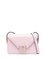 Valentino Garavani petit sac porté épaule Letter en cuir - Violet