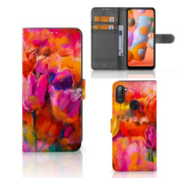 Hoesje Samsung Galaxy M11 | A11 Tulips