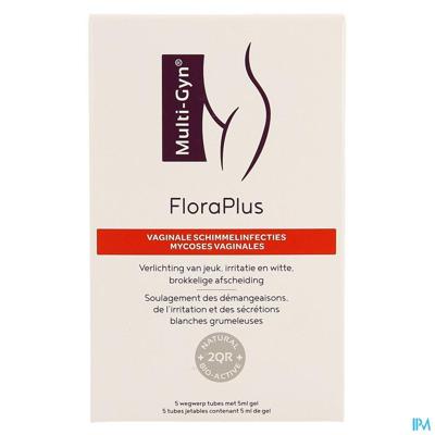 Multi-Gyn FloraPlus Vaginale Schimmelinfecties Gel 5 x 5ml