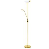 Eglo Staande lamp met leeslamp Baya messing 93877 - thumbnail