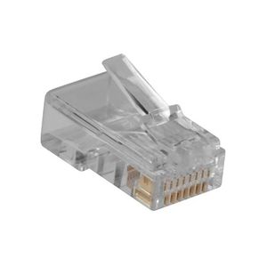 ACT TD108 RJ45 (8P/8C) Modulaire Connector voor Platte Kabel - 25 stuks