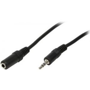 LogiLink 3.5mm - 3.5mm, 10m audio kabel Zwart