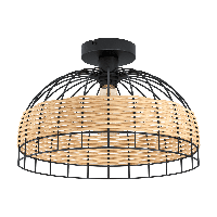 Eglo Rotan plafondlamp Anwick 43398 - thumbnail