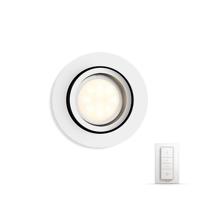 Philips Hue - Milliskin Recessed Spot Light Remote Included White - White Ambiance - E