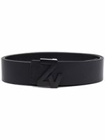 Zadig&Voltaire ceinture à boucle logo - Noir