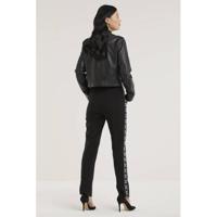 Studio AR by ARMA leren jack zomer AZELA Sheep Soft Waxed zwart