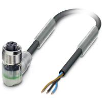 Phoenix Contact 1505041 Sensor/actuator connector, geassembleerd M12 Aantal polen: 3 Bus, haaks 5.00 m 1 stuk(s) - thumbnail