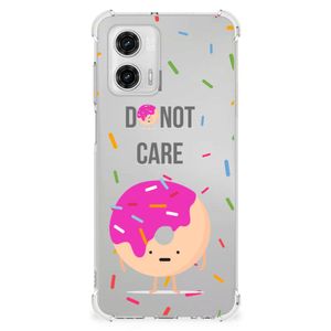 Motorola Moto G73 Beschermhoes Donut Roze