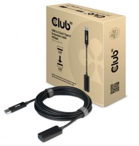 CLUB3D CAC-1411 USB-kabel 5 m USB 3.2 Gen 2 (3.1 Gen 2) USB A Zwart