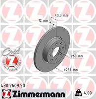 Remschijf Coat Z 430260920