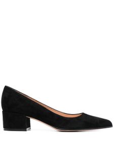 Gianvito Rossi escarpins Piper 45 mm en daim - Noir