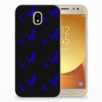 Samsung Galaxy J5 2017 TPU bumper Vlinder Patroon