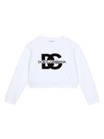 Dolce & Gabbana Kids t-shirt à imprimé DG - Blanc