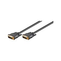 Goobay 69203 DVI-I Full HD kabel Dual Link, 2 m zwart