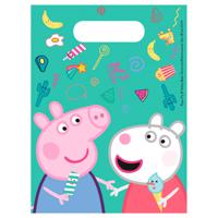 Peppa Pig Uitdeelzakjes Peppa Pig, 6st.