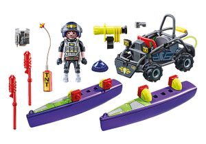 PLAYMOBIL City Action - SWAT multi-terreinwagen 71147 constructiespeelgoed