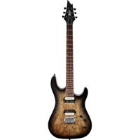 Cort KX300 Open Pore Raw Burst met EMG Retro Active Super 77 - thumbnail