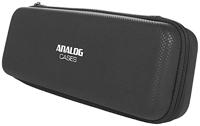 Analog Cases 54-90062 GLIDE Case voor Zoom H6 / H5 / H4N en vergelijkbare synthesizers,transporttas/koffer van waterdicht synthetisch leer, met stevige rubberen draaggreep, Zwart