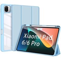 Dux Ducis Toby Xiaomi Pad 6/Pad 6 Pro Tri-Fold Smart Folio Case - Baby Blauw