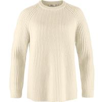 FJALLRAVEN 14600183-113 Övik Rib Sweater W Longshirt Dames Chalk White Maat S