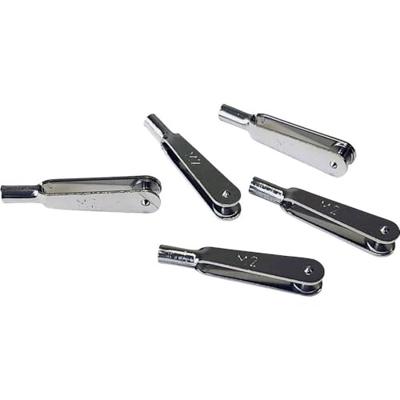 Famotec Verenstalen vorkkop met binnendraad M2, 5 stuks.