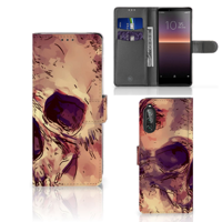Telefoonhoesje met Naam Sony Xperia 10 II Skullhead
