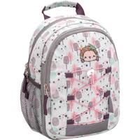 Belmil Rugzak Egel 23 X 20 Cm Polyester 6,5 Liter Blauw/beige