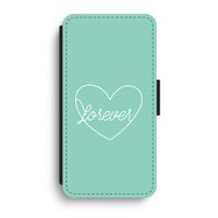 Forever heart pastel: iPhone XR Flip Hoesje - thumbnail