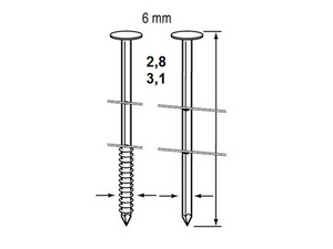 Dutack Coilnagel RNCW28 Nk 65mm Draadgebonden ds 5 duizend - 5242009