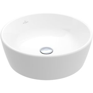 Villeroy & Boch Architectura waskom 45x45x15.5cm Rond met overloopgat Wit Alpin glans Ceramic 5A254501