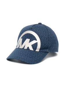 Michael Kors Kids casquette à logo imprimé - Bleu