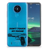 Nokia 1.4 Silicone-hoesje Pistol DTMP