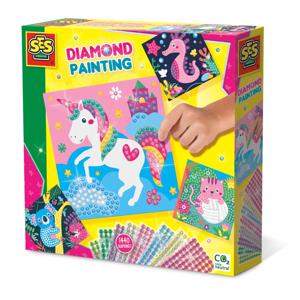 SES Creative Diamond painting - Vrolijke dieren