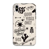 Good vibes: iPhone XS Tough Case - thumbnail