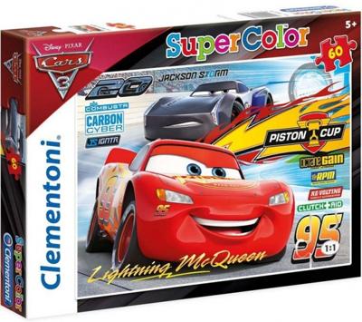 Clementoni legpuzzel Cars 2 junior karton 60 stukjes Clementoni legpuzzel Cars 2 junior karton 60 stukjes