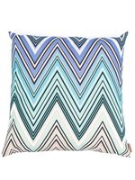 Missoni Home coussin d'extérieur Kew 40 cm x 40 cm - Bleu - thumbnail