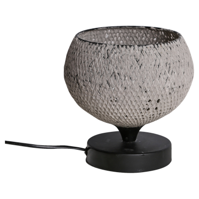 PTMD Tafellamp Giza grijs 18 X 18 X 21