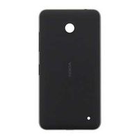 Nokia Lumia 630, Lumia 635 Batterij Cover - Mat Zwart - thumbnail