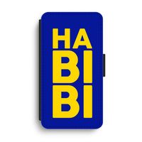 Habibi Blue: iPhone XS Max Flip Hoesje - thumbnail