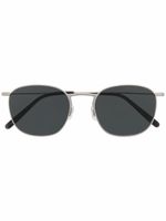 Oliver Peoples lunettes de soleil Goldsen à monture carrée - Argent