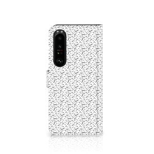 Sony Xperia 1 IV Telefoon Hoesje Stripes Dots