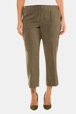 Ulla Popken 7/8 Broek Sophie, comfortabel, deels elastische band - Grote Maten