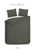 Heckett & Lane Heckett & Lane Franela Dekbedovertrek 200x200/220 Frost Grey