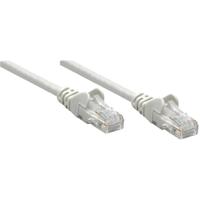 Intellinet 739900 RJ45 Netwerkkabel, patchkabel CAT 6 U/UTP 0.25 m Grijs 1 stuk(s) - thumbnail