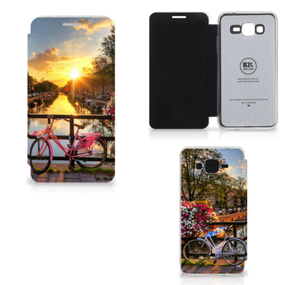 Samsung Galaxy Grand Prime Flip Cover Amsterdamse Grachten