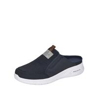 Rieker Herenslippers B7390, heren slip-on, blauw 14, 41 EU