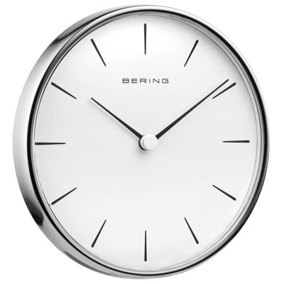 Bering Wandklok 162mm Silver 90162-04R