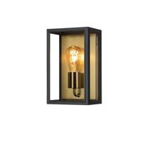 KonstSmide Buitenlamp Carpi zwart met goud 7347-758