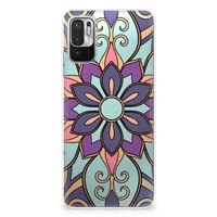 Xiaomi Redmi Note 10/10T 5G | Poco M3 Pro TPU Case Purple Flower